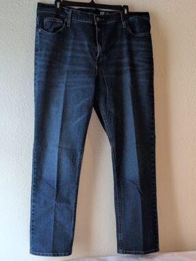 George Men's Relaxed Jeans - Dark Blue 38x32